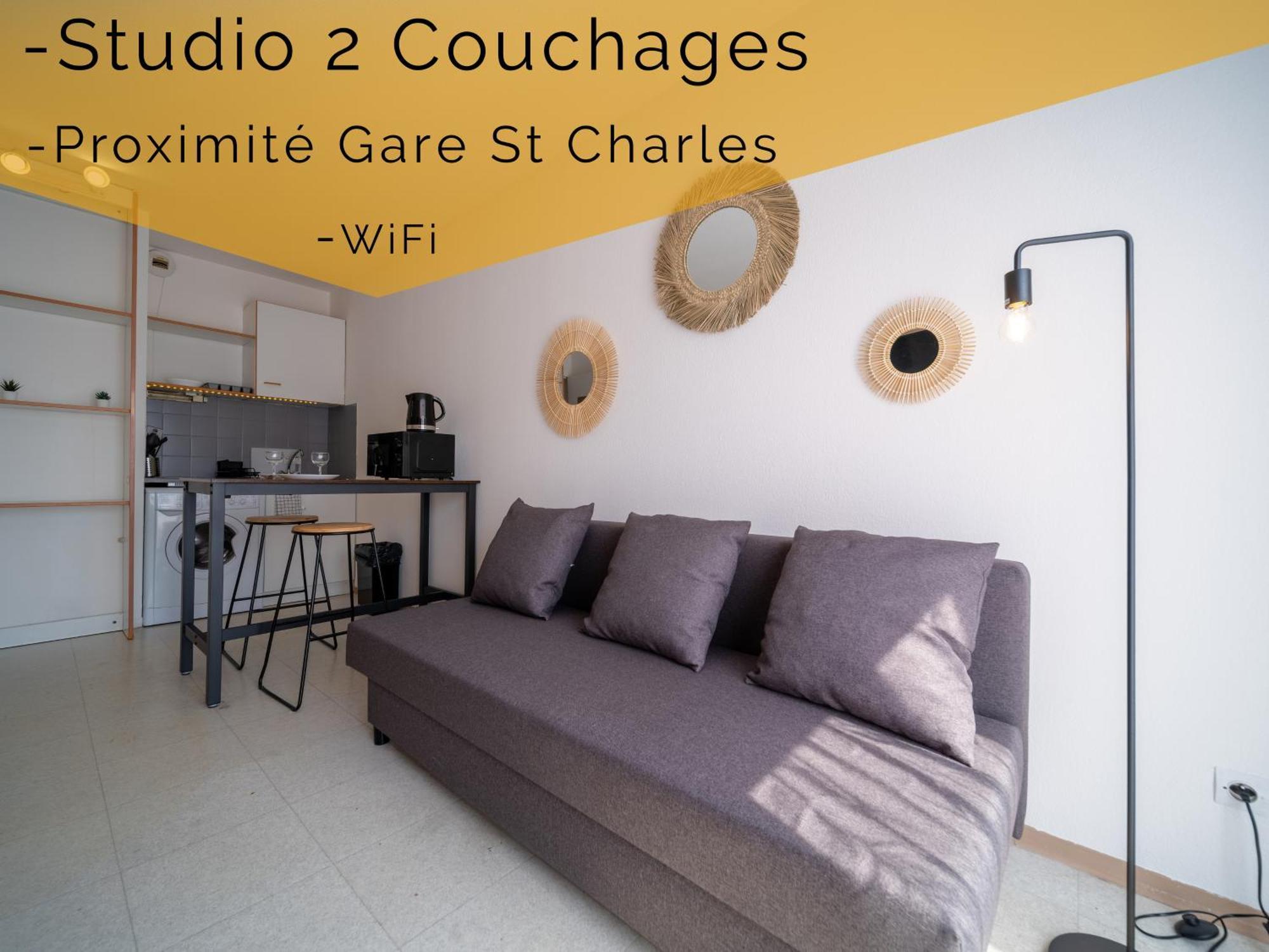 Appartement Tout Equipe A 6 Minutes De La Gare St Charles Marsylia Zewnętrze zdjęcie