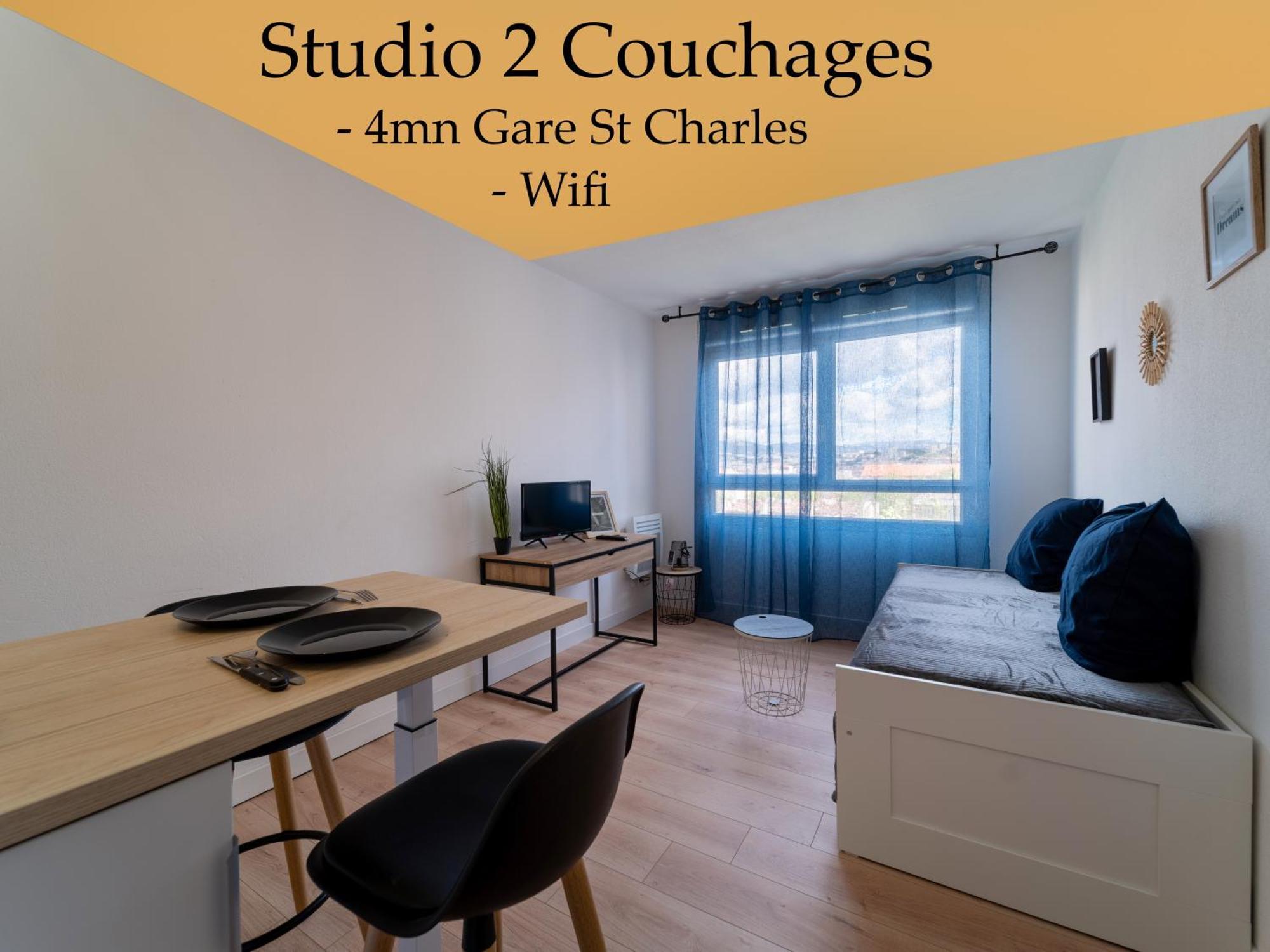 Appartement Tout Equipe A 6 Minutes De La Gare St Charles Marsylia Zewnętrze zdjęcie
